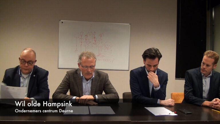 Persconferentie Samen Deurne centrum verbeteren