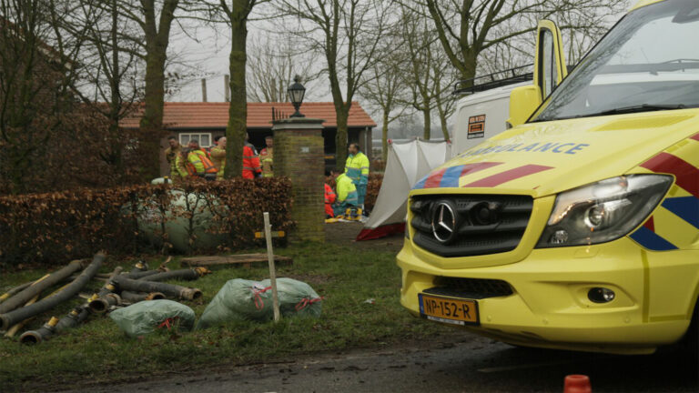 Dodelijk bedrijfsongeval Lagebrugweg Helenaveen