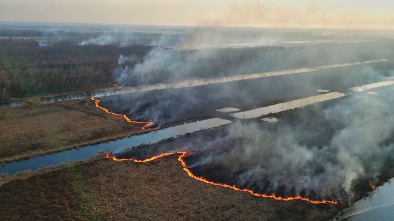 Brand Deurnese Peel is uit