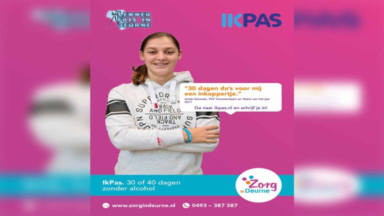 Actie IkPas is 30 of 40 dagen geen alcohol