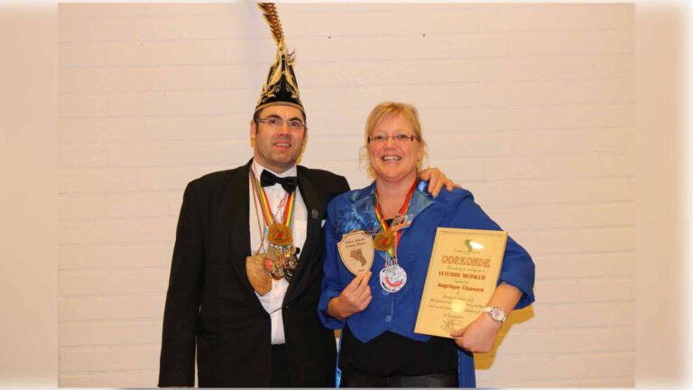 Vetlirre medaille voor Angelique Claassen