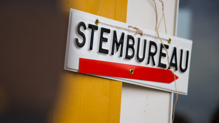 Stembureau’s gesloten, stemmen worden geteld