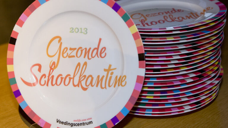 Gouden schoolkantineschaal voor IVO Deurne