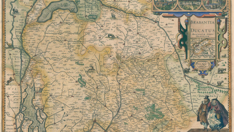 De kartering van het hertogdom Brabant van 1536-1795