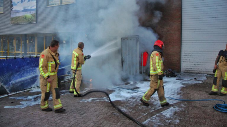 Brandweer Deurne al vroeg uit de veren voor diverse brandjes
