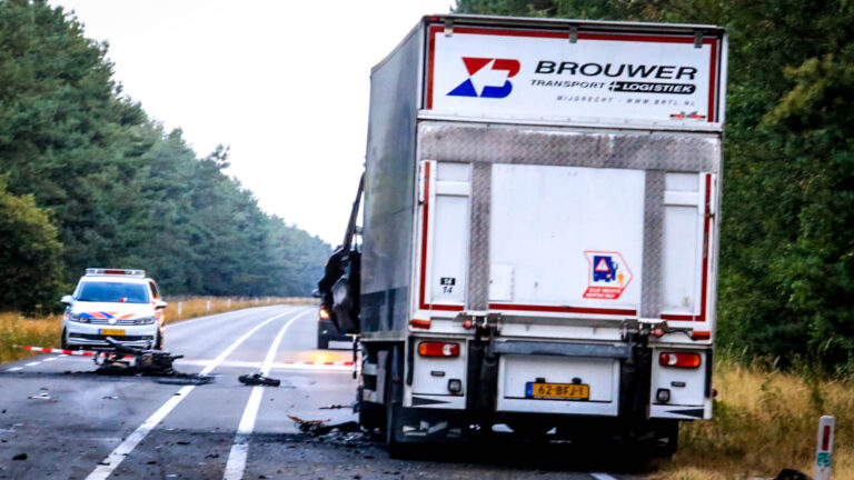 Motorrijder ongeval op N279 bij Vlierden overleden