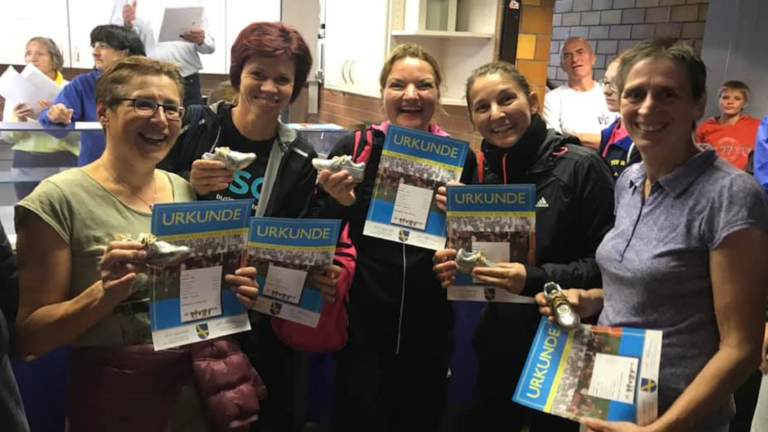 Dames AV-LGD tweede bij Weeze Staffellauf