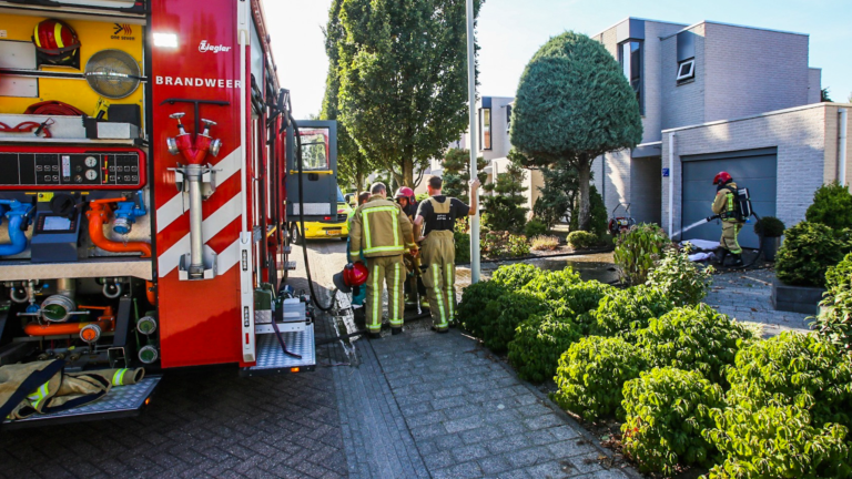 Brand in woning in Deurne