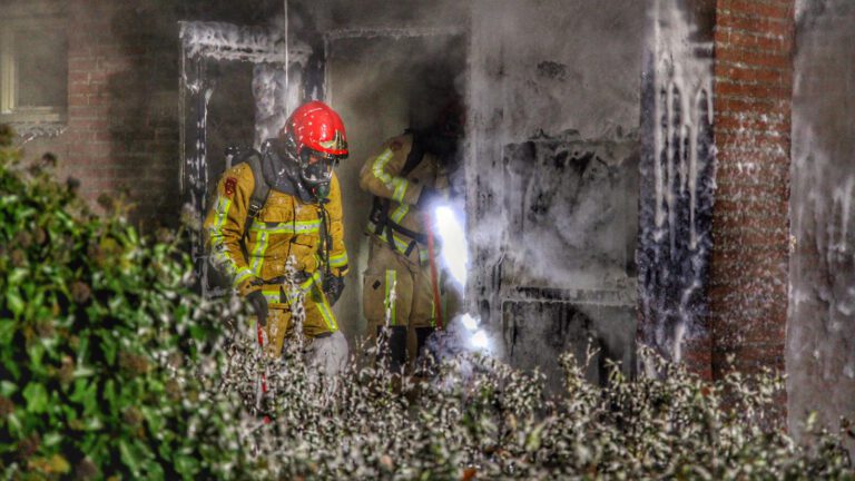 Brand in appartement Waal Deurne