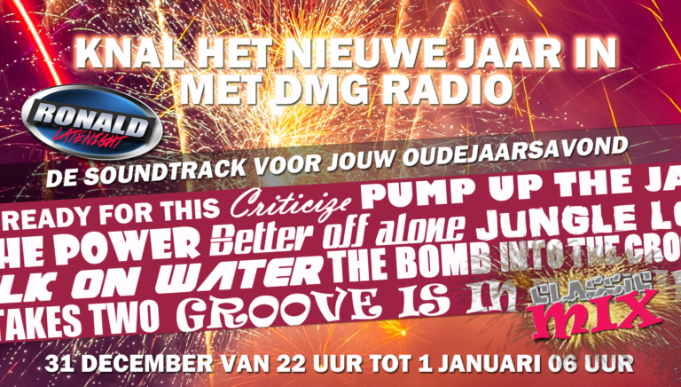 Knal het nieuwe jaar in met DMG Radio