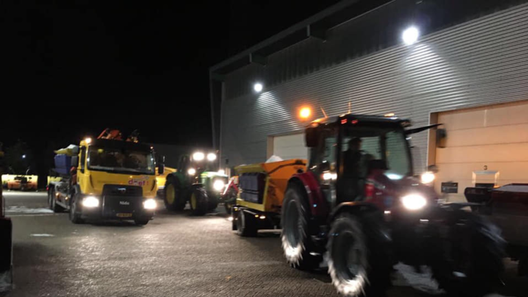 Gladheid en sneeuwval voorspeld in regio Deurne