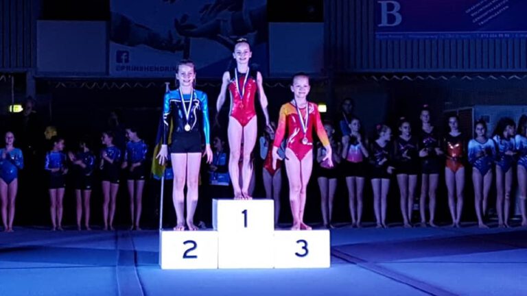 KDO-turnsters Leonieke de Keizer en Faye Werts halen goud