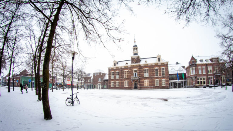 Deurne kleurt wit na eerste sneeuw 2019