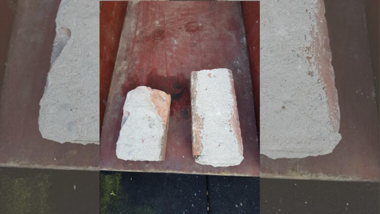 Stenen gegooid in Griegstraat