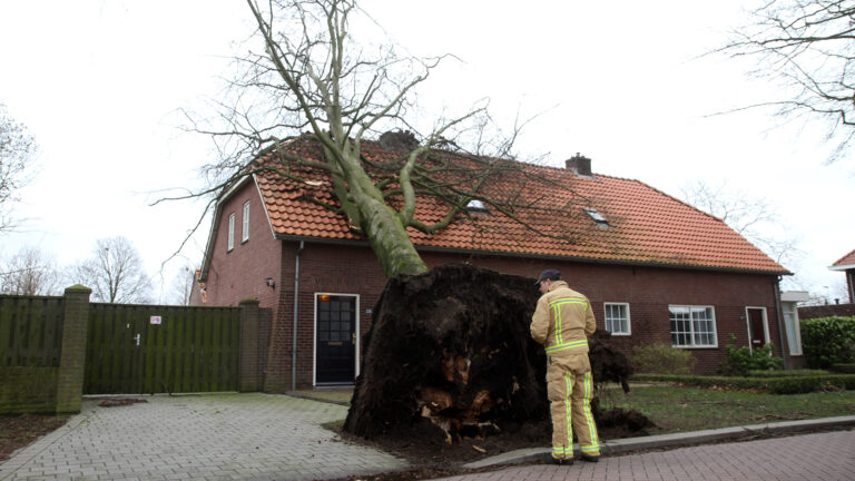 Code oranje vanwege storm