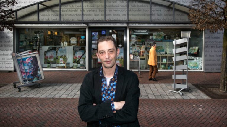 Leon Berkers in race voor ‘boekverkoper van het jaar’