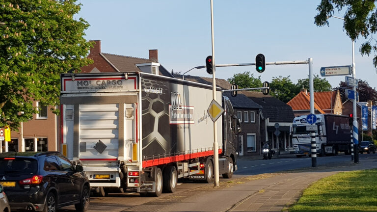 Verbodszone vrachtverkeer in kern Deurne