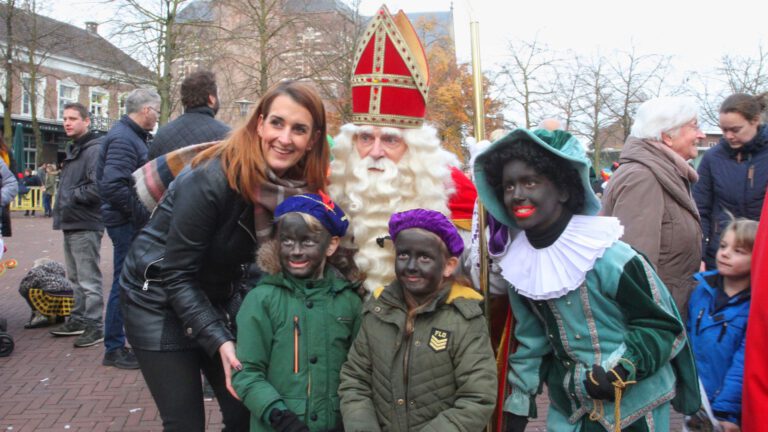 Sinterklaas aangekomen in gemeente