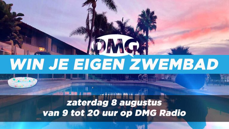 Win je eigen privé-zwembad bij DMG Radio