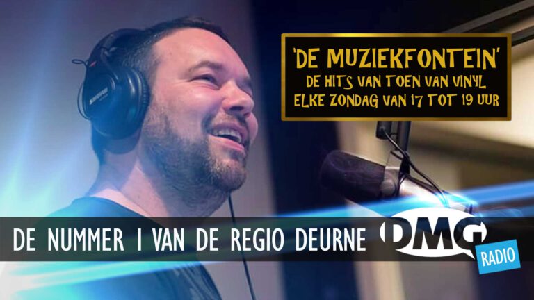 DMG Radio past zondagmiddag aan met nieuw programma De Muziekfontein