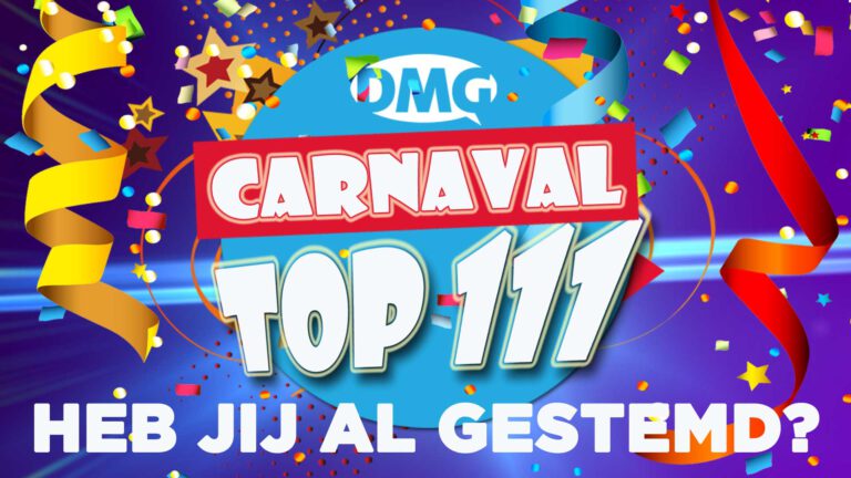 Luisteraars van DMG Radio bepalen de Carnaval Top 111