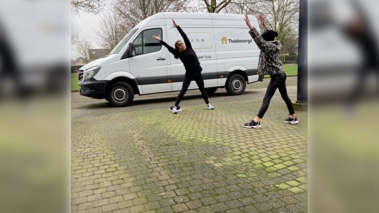 Lindsay Gielen brengt thuiswerkers in beweging