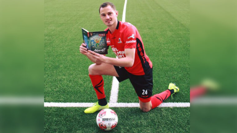 Boeken scoren in stadion Helmond Sport
