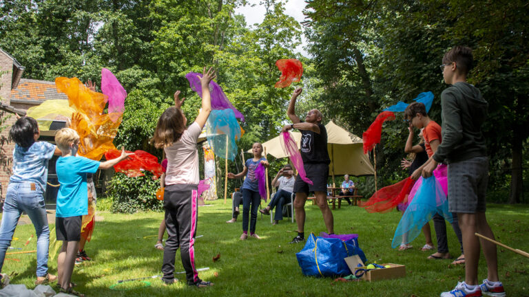 Workshop jongleren in teken van circus