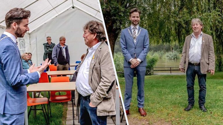 Toon Daniëls uit Helenaveen krijgt Koninklijke Onderscheiding voor 50 jaar bij hengelsportvereniging