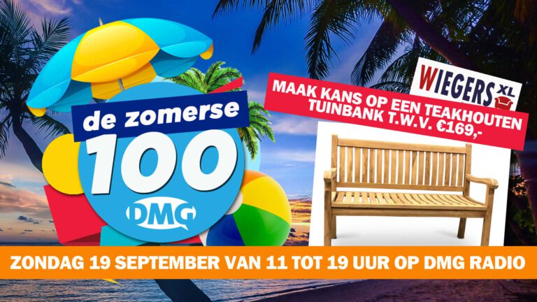 Nog één keer dit jaar het echte zomergevoel beleven met DMG Radio