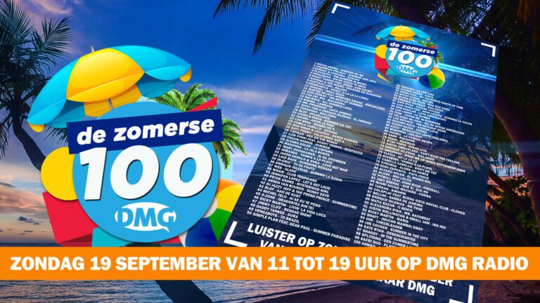 DMG Radio draait hele zondag favoriete zomer-hits van luisteraars