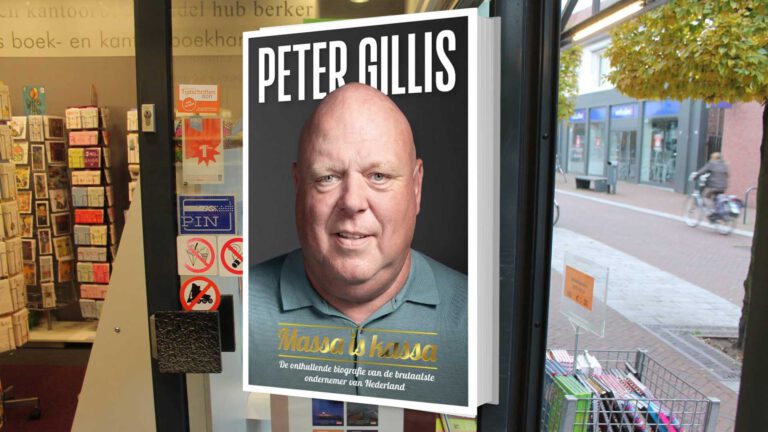 Peter Gillis signeert in Deurne exemplaren van boek over zijn leven