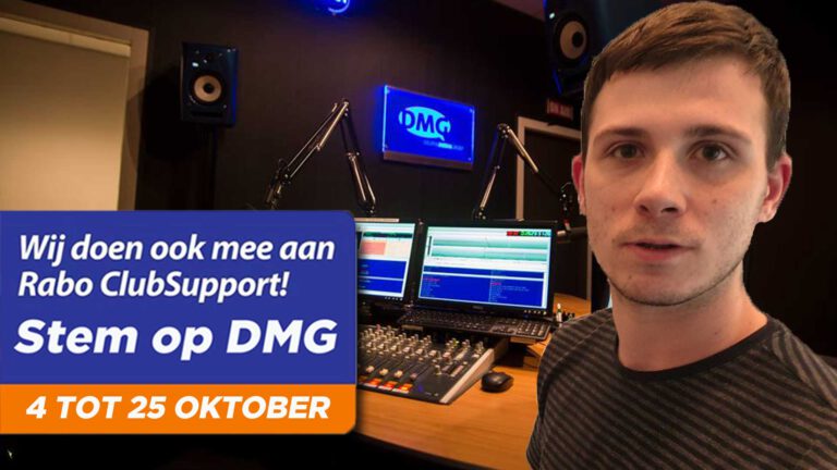Stem op DMG bij Rabo Clubsupport; een kijkje achter de schermen met Sonny Noorlander