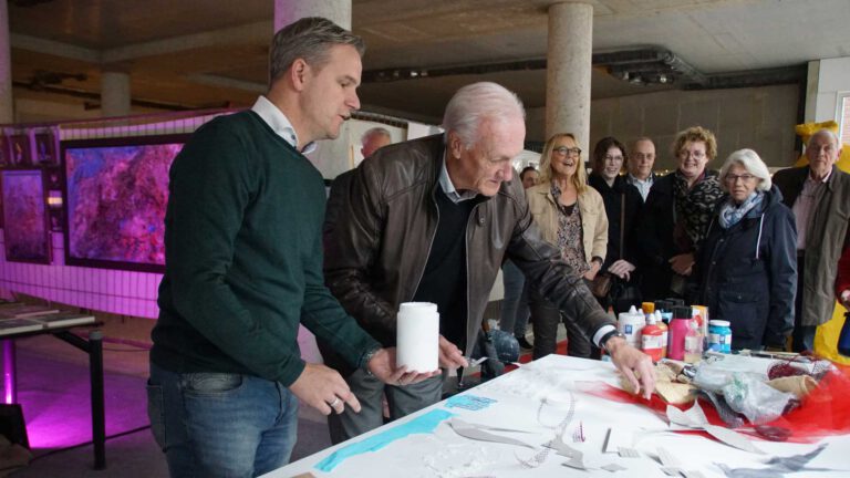 Tweede kunsttentoonstelling VOLOP Art in leegstaand pand Deurne centrum