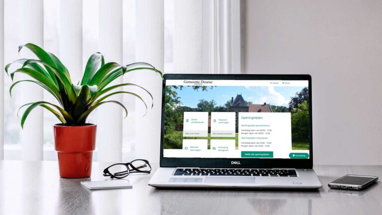Gemeente presenteert vernieuwde website met eigen column van burgemeester Buter