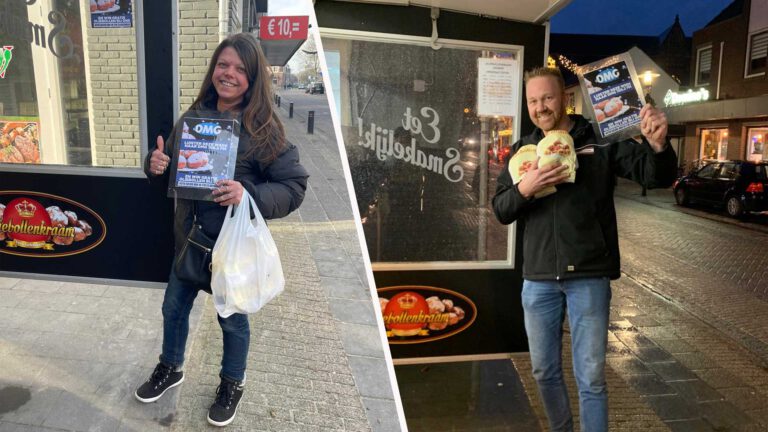 Luisteraars DMG Radio smullen van hun 240 oliebollen en krentenbollen