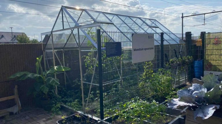 Nieuwe tuinkas voor Stationspark Deurne door steun Brabantse Milieufederatie