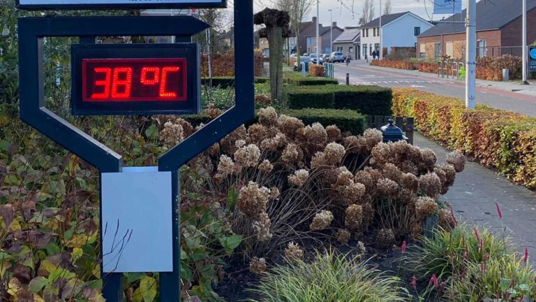 Winter begint bijna maar in Zeilberg heerst een hittegolf