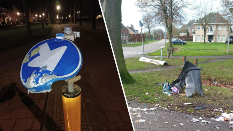 Jaarwisseling in Deurne zonder grote incidenten, wel veel vernielingen door vuurwerk
