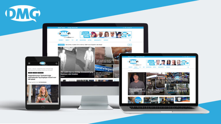 Nieuw jasje voor nieuwswebsite van DMG