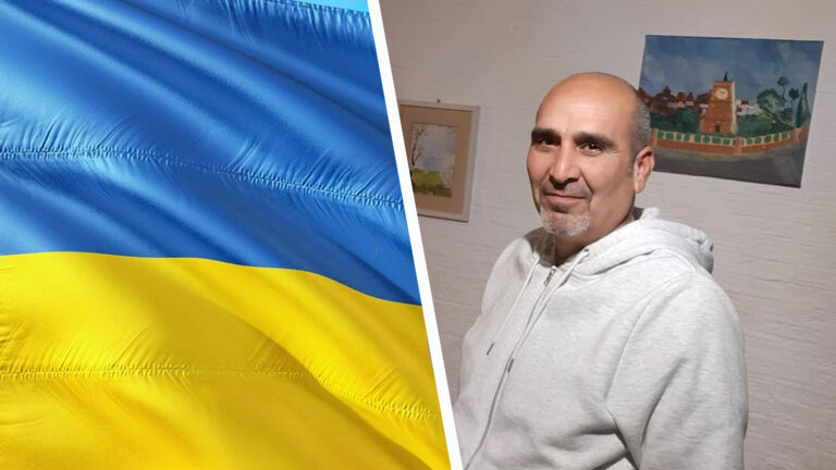 Ahmad uit Deurne vluchtte zelf voor oorlog en geeft nu onderdak aan Oekraïense vluchtelingen in zijn huis
