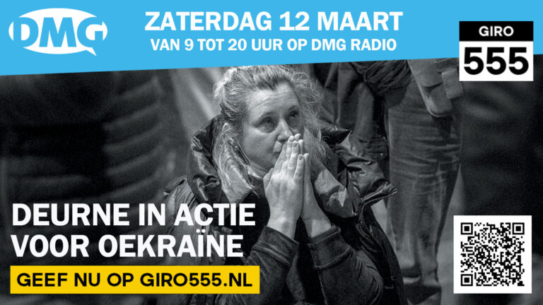 DMG houdt zaterdag 12 maart lokale collecte met ‘Deurne in actie voor Oekraïne’