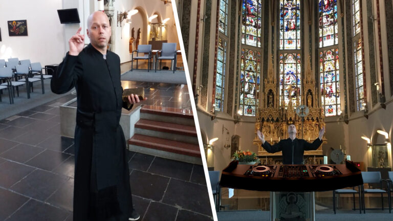 DMG-dj maakt opmerkelijke carrièreswitch; Ramon van Hoek wil nieuwe pastoor van Deurne worden