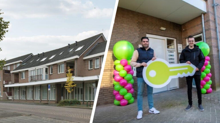 Bewoners nieuwe studio-appartementen Molenstraat krijgen sleutel