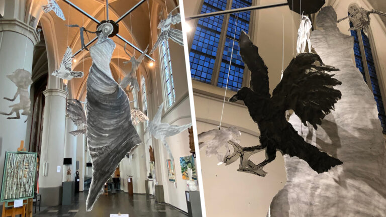 Kunst-expositie over ‘verbinding’ geopend in Willibrorduskerk