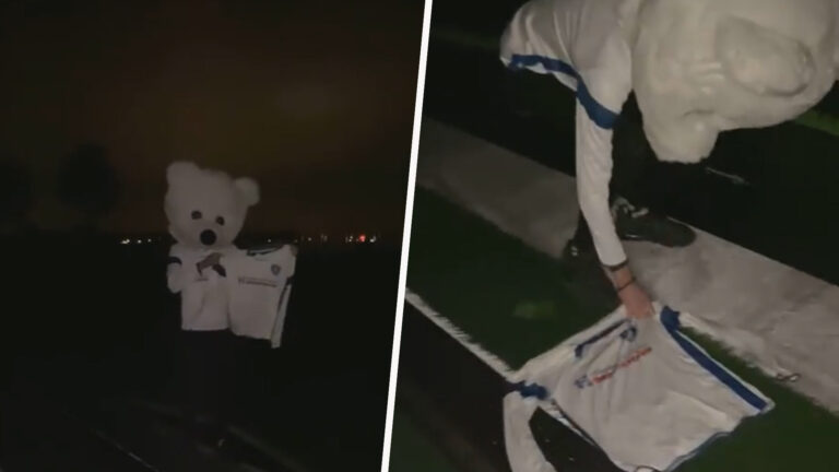 Stunt van voetbalclub; al bijna 2 jaar lang ligt SV Deurne shirt onder kunstgras van rivaal ZSV