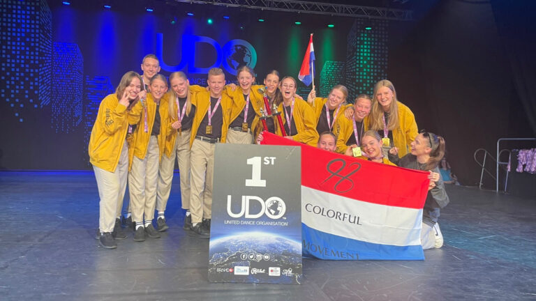 Dansers van Colorful Movement uit Deurne Europees Kampioen