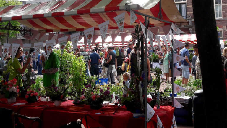 Fleurig het voorjaar in met grote planten-en tuinmarkt op Martinetplein Deurne