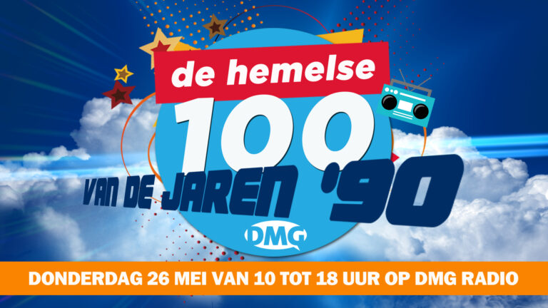 Luisteraars DMG Radio kiezen mooiste pop- & rocksongs van jaren ’90 in Hemelse 100