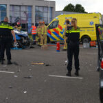 Auto-ongeluk Voorstraat